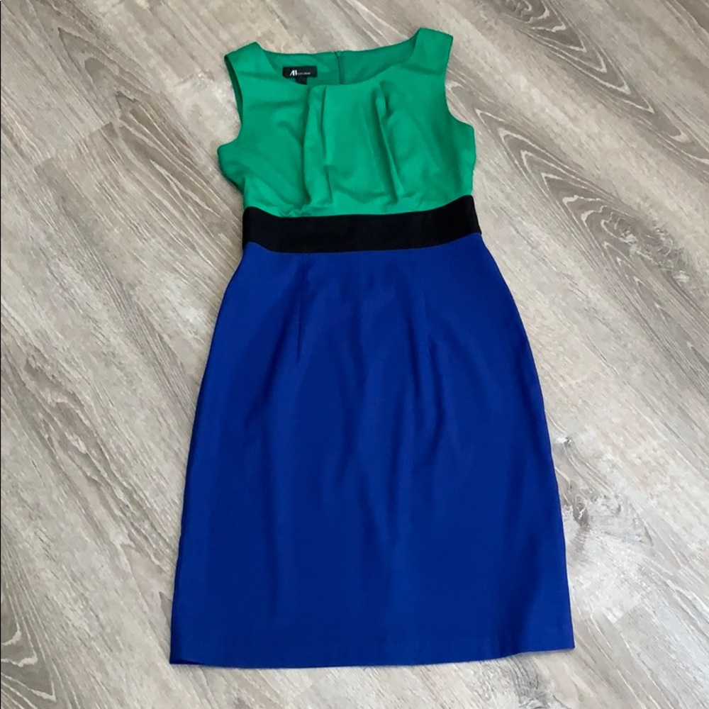 Size 4 color block dress